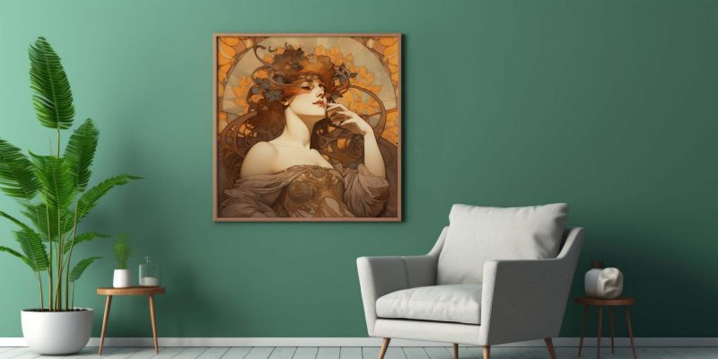 Jugendstil Poster - Beauty - Alphonse Mucha - Image 9