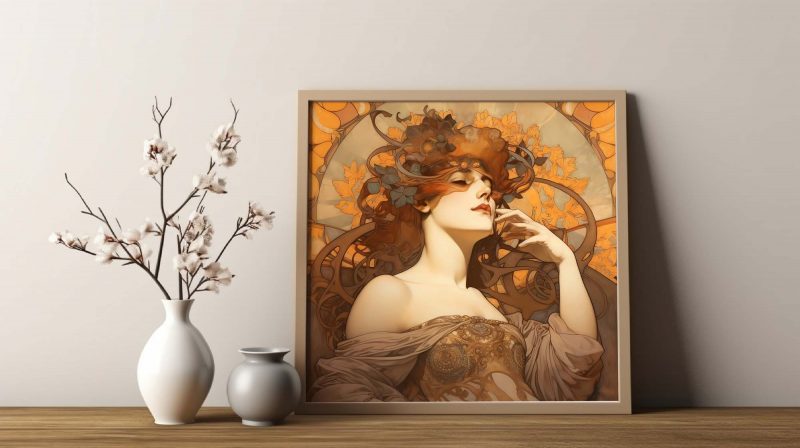 Jugendstil Poster - Beauty - Alphonse Mucha - Image 10