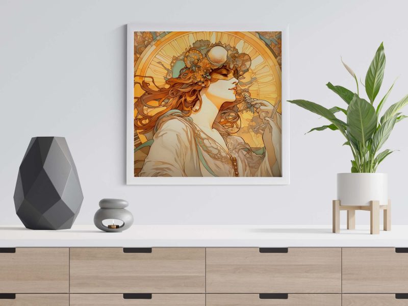 Jugendstil Poster - Phoenix - Alphonse Mucha - Image 6