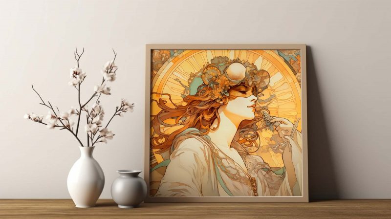 Jugendstil Poster - Phoenix - Alphonse Mucha - Image 10