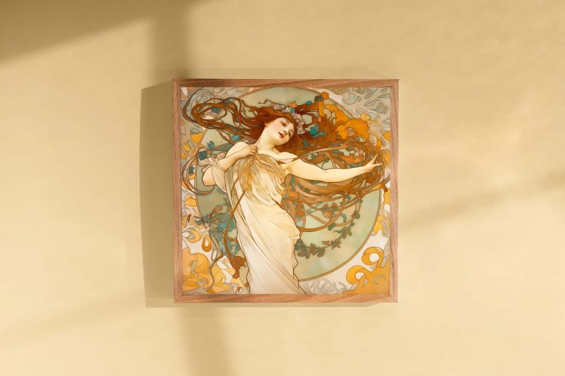 Jugendstil Poster - Sunday - Alphonse Mucha - Image 3