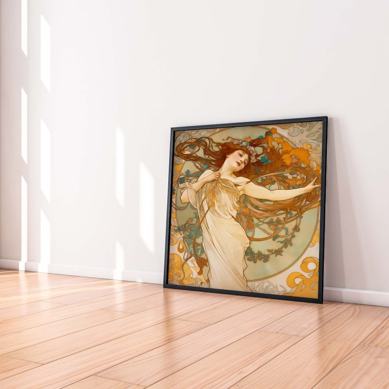 Jugendstil Poster - Sunday - Alphonse Mucha - Image 4