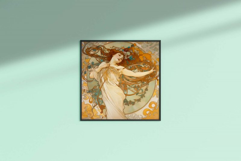 Jugendstil Poster - Sunday - Alphonse Mucha - Image 8