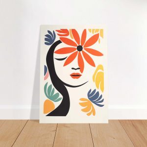 Sunflower Woman | Henri Matisse Hommage