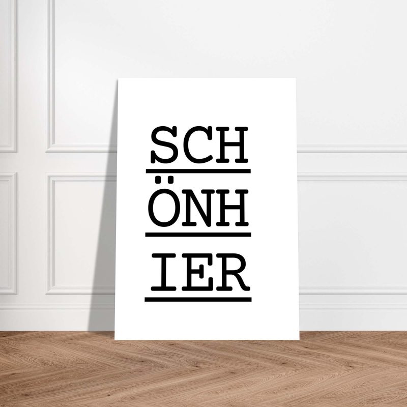 Schön Hier | Wohnzimmer Poster - Image 3
