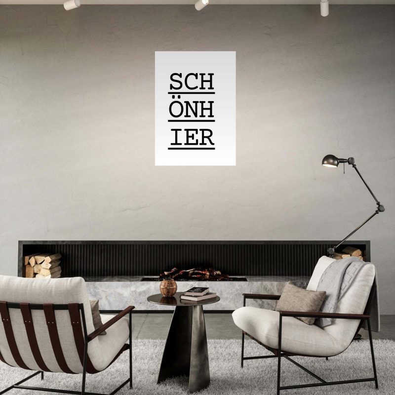 Schön Hier | Wohnzimmer Poster - Image 5