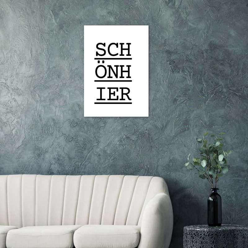 Schön Hier | Wohnzimmer Poster - Image 6