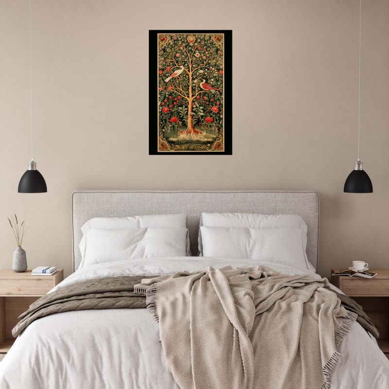 Tree of Life with Feasan and Dove Poster | William Morris - Image 12