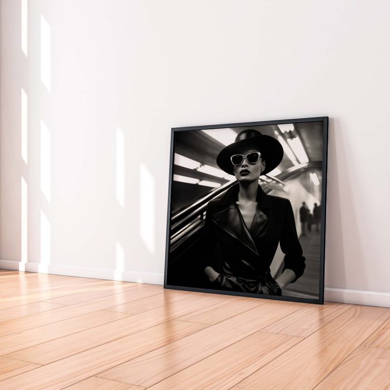 London Subway - Photo Poster, Helmut Newton style - Image 4