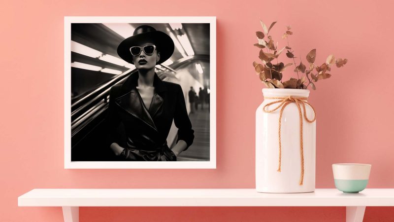 London Subway - Photo Poster, Helmut Newton style - Image 5