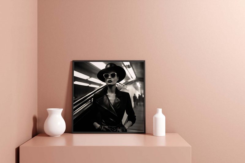 London Subway - Photo Poster, Helmut Newton style - Image 7