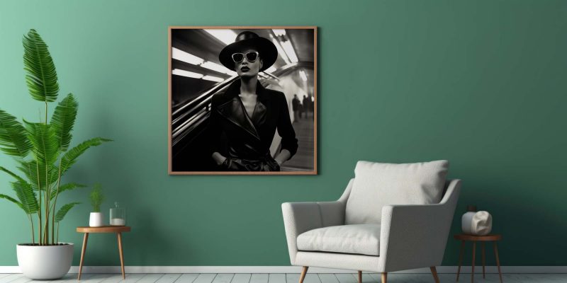 London Subway - Photo Poster, Helmut Newton style - Image 8