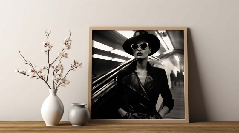 London Subway - Photo Poster, Helmut Newton style - Image 9