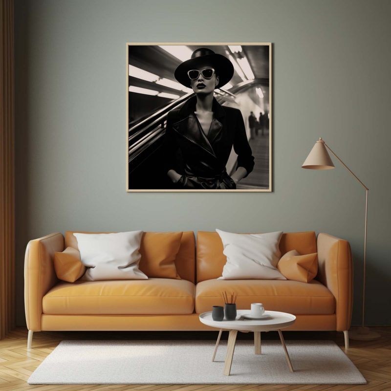 London Subway - Photo Poster, Helmut Newton style - Image 11