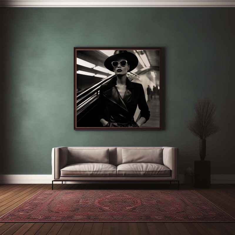 London Subway - Photo Poster, Helmut Newton style - Image 12