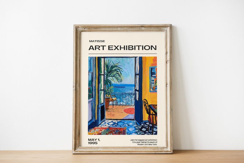 Henri Matisse Exhibition Gallery Wall Art Poster | Maximalist Decor Window - Image 12