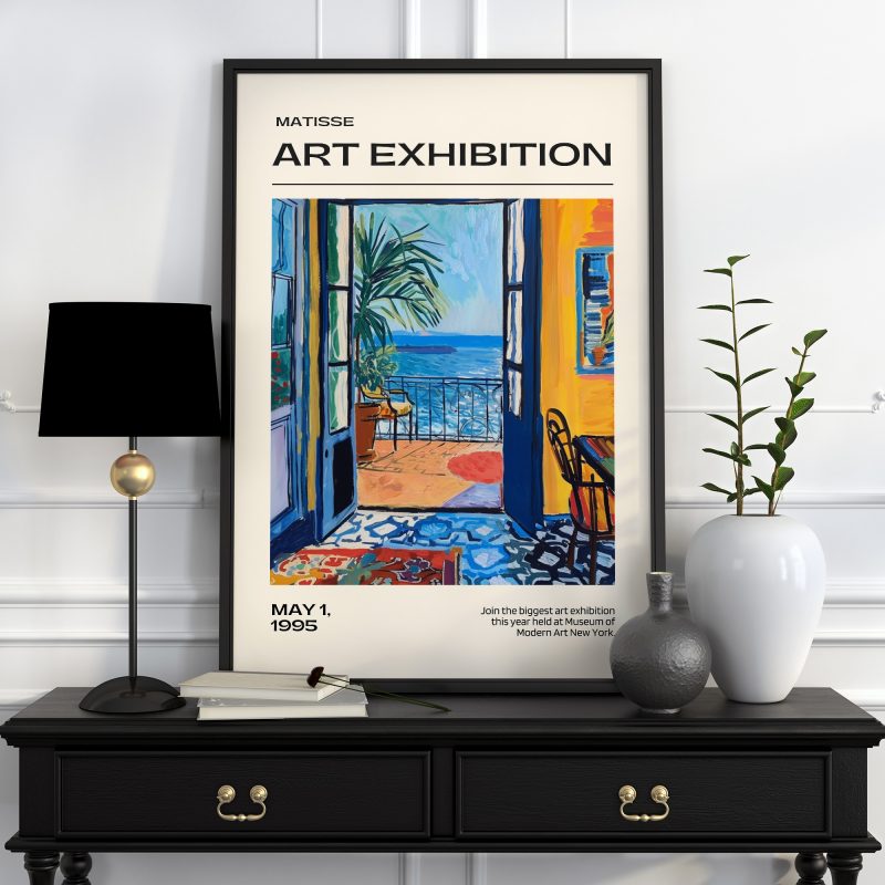 Henri Matisse Exhibition Gallery Wall Art Poster | Maximalist Decor Window - Image 8