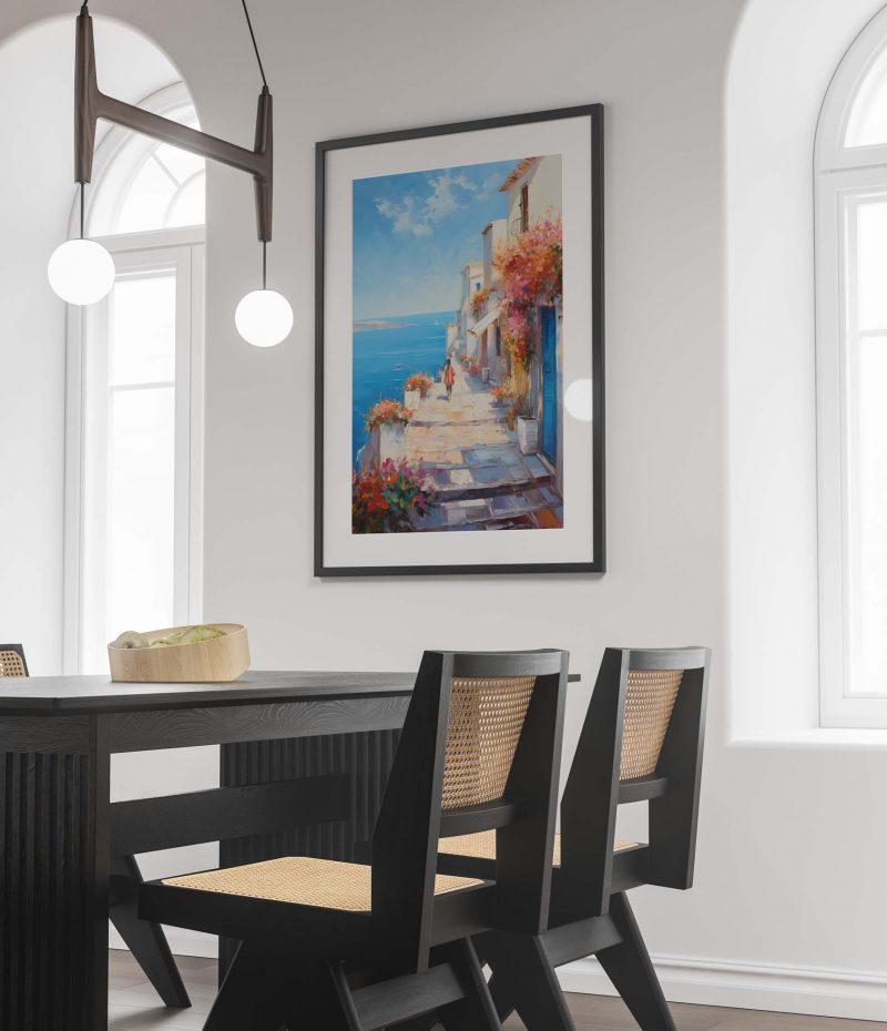 Mediteranean Village - Poster - Image 2