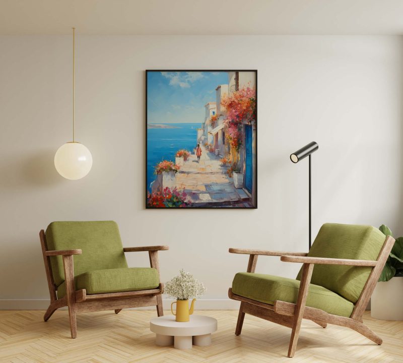 Mediteranean Village - Poster - Image 5
