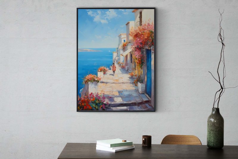 Mediteranean Village - Poster - Image 7