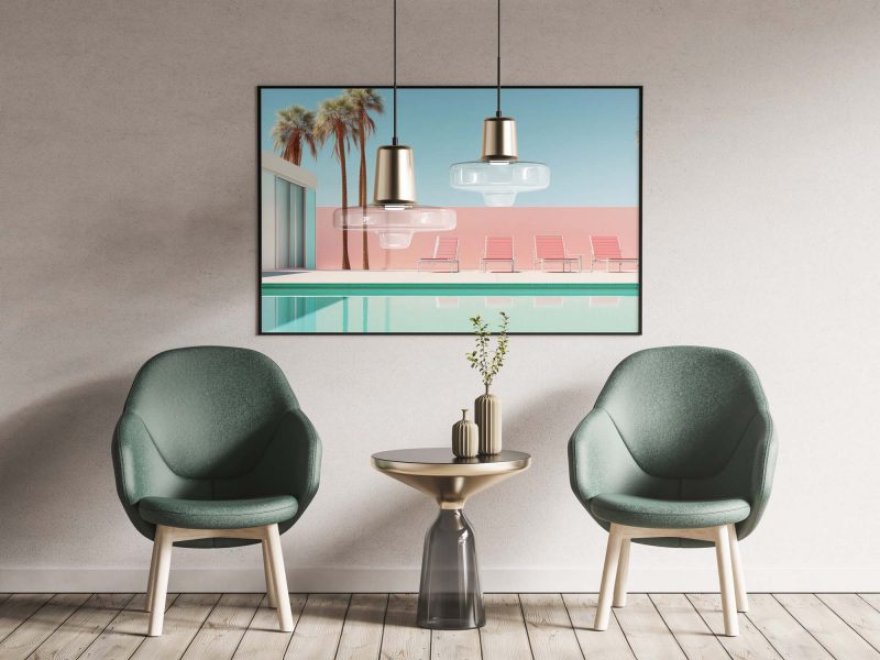 Miami Motel Pool | Summer Poster - Image 3