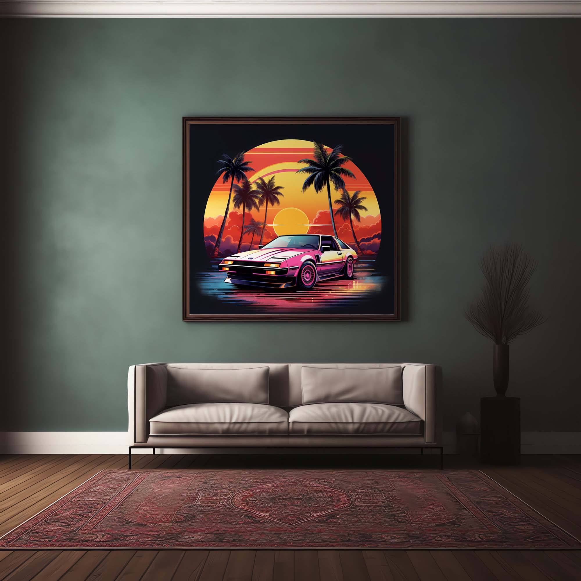 Palm Beach Car Show - 80s Poster – Bild 10