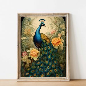 Peacock 2 - Ernst Haeckel style