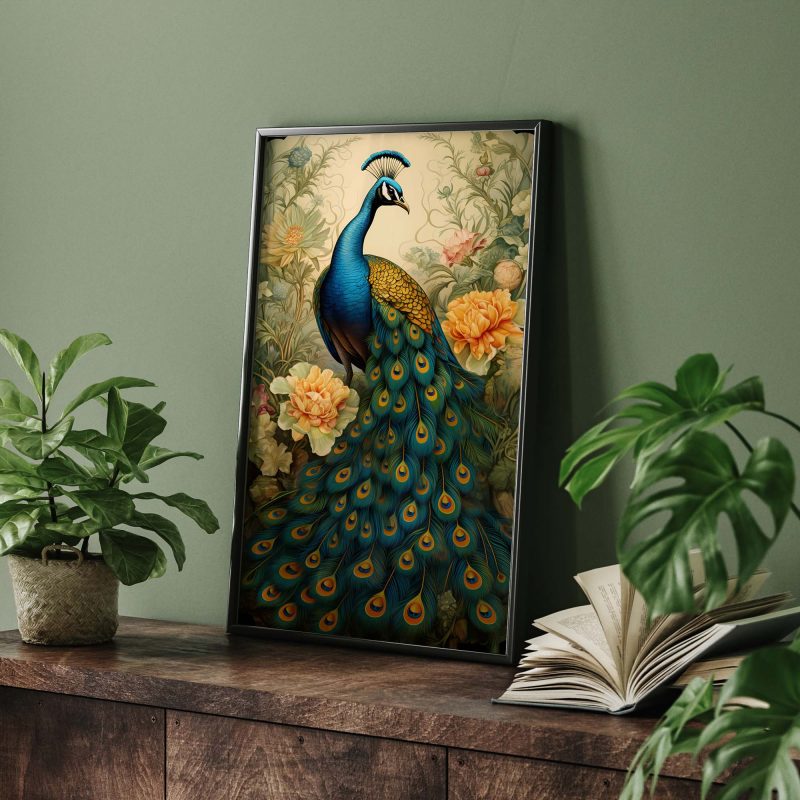 Peacock 2 - Ernst Haeckel style - Image 8