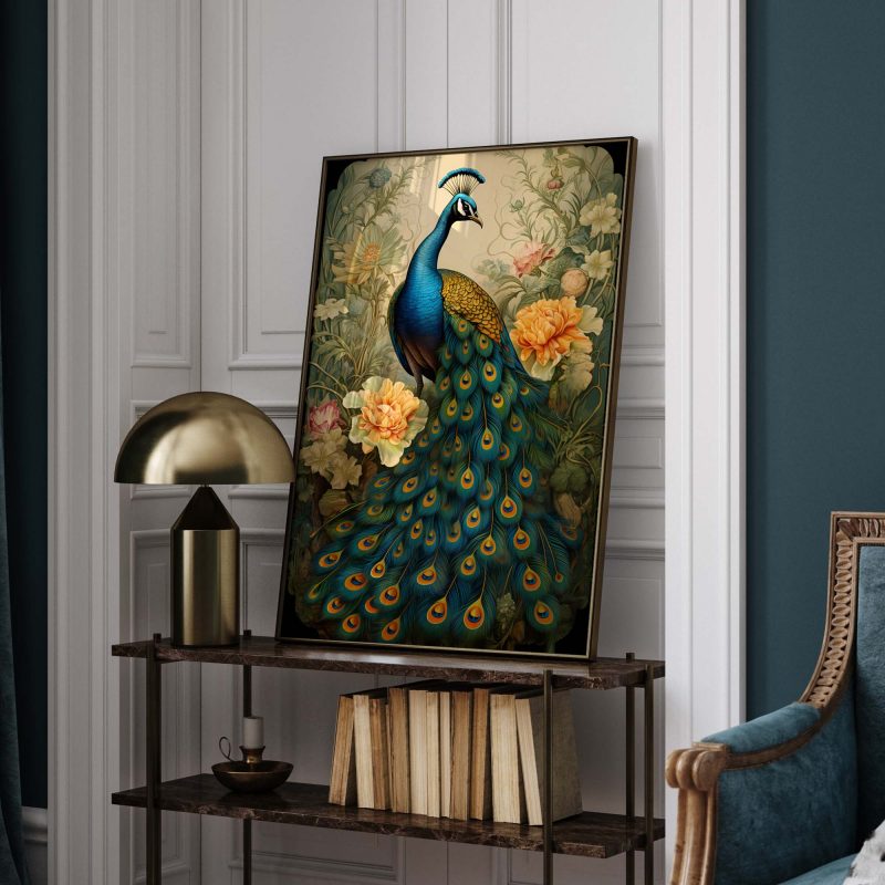 Peacock 2 - Ernst Haeckel style - Image 9