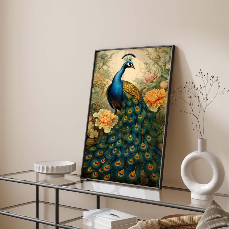 Peacock 2 - Ernst Haeckel style - Image 11
