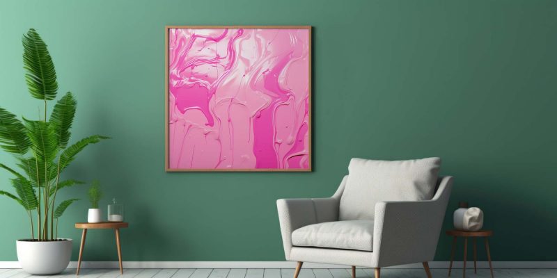 Pink Barbie - Paint Spill | Poster in Pink - Image 9