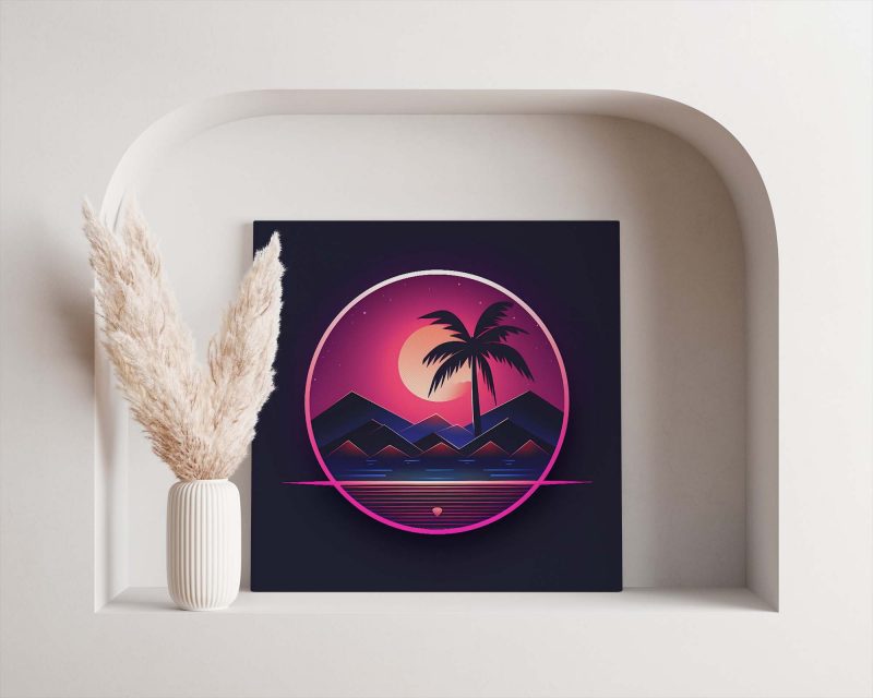 Retrowave - Palms - 80s Poster - Image 11