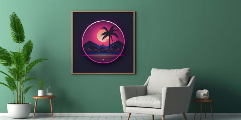Retrowave - Palms - 80s Poster - Image 7