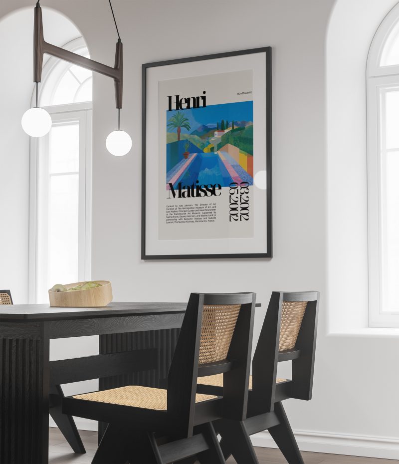 Henri Matisse Exhibition Gallery Wall Art Poster | Maximalist Decor Pool - Image 5