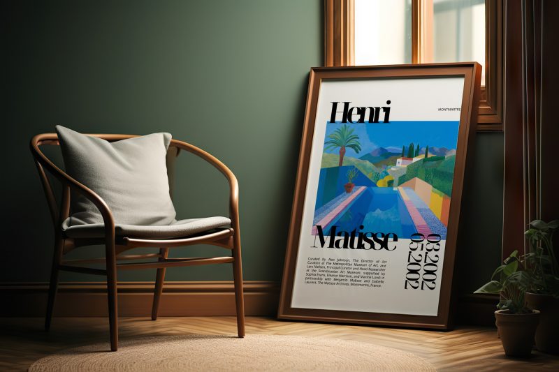Henri Matisse Exhibition Gallery Wall Art Poster | Maximalist Decor Pool - Image 8