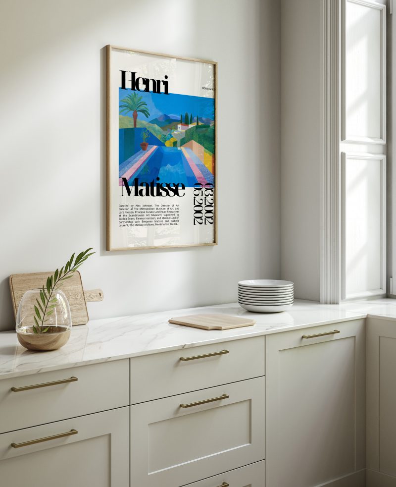 Henri Matisse Exhibition Gallery Wall Art Poster | Maximalist Decor Pool - Image 3