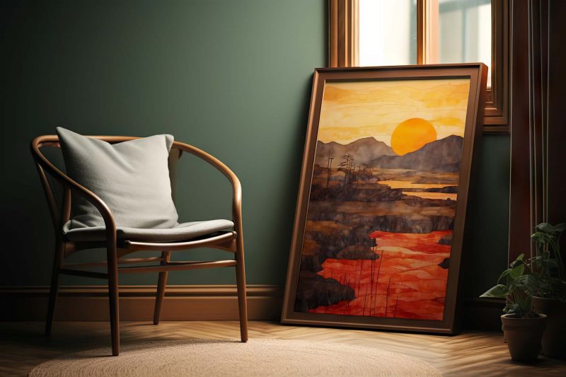 Sonnenaufgang - Egon Schiele style poster - Image 6