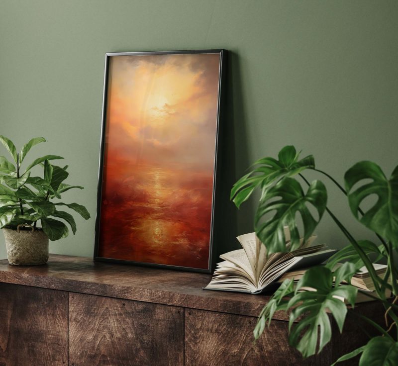 Sunrise - Inspired by William Turner - Artistic Poster - Image 8