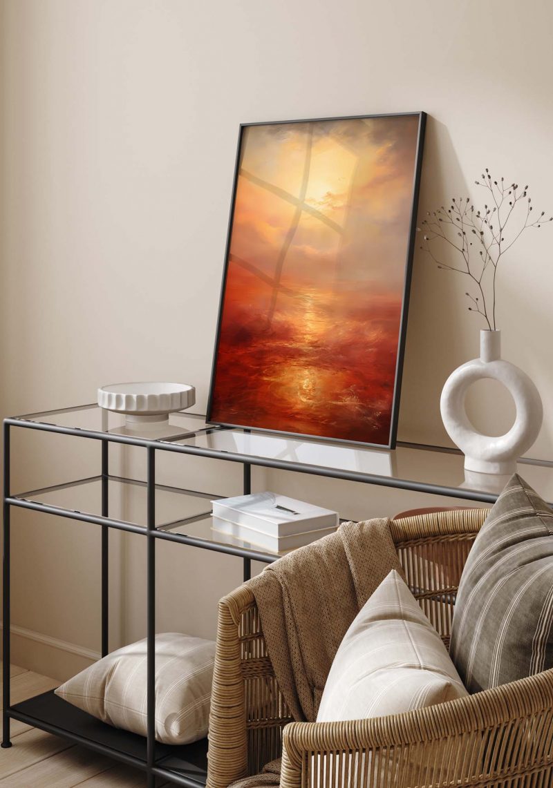 Sunrise - Inspired by William Turner - Artistic Poster - Image 11