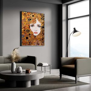 The Queen - Gustav Klimt style Poster