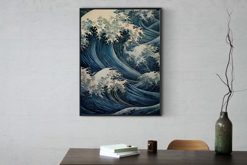 Japan Art The Great Wave off Kanagawa