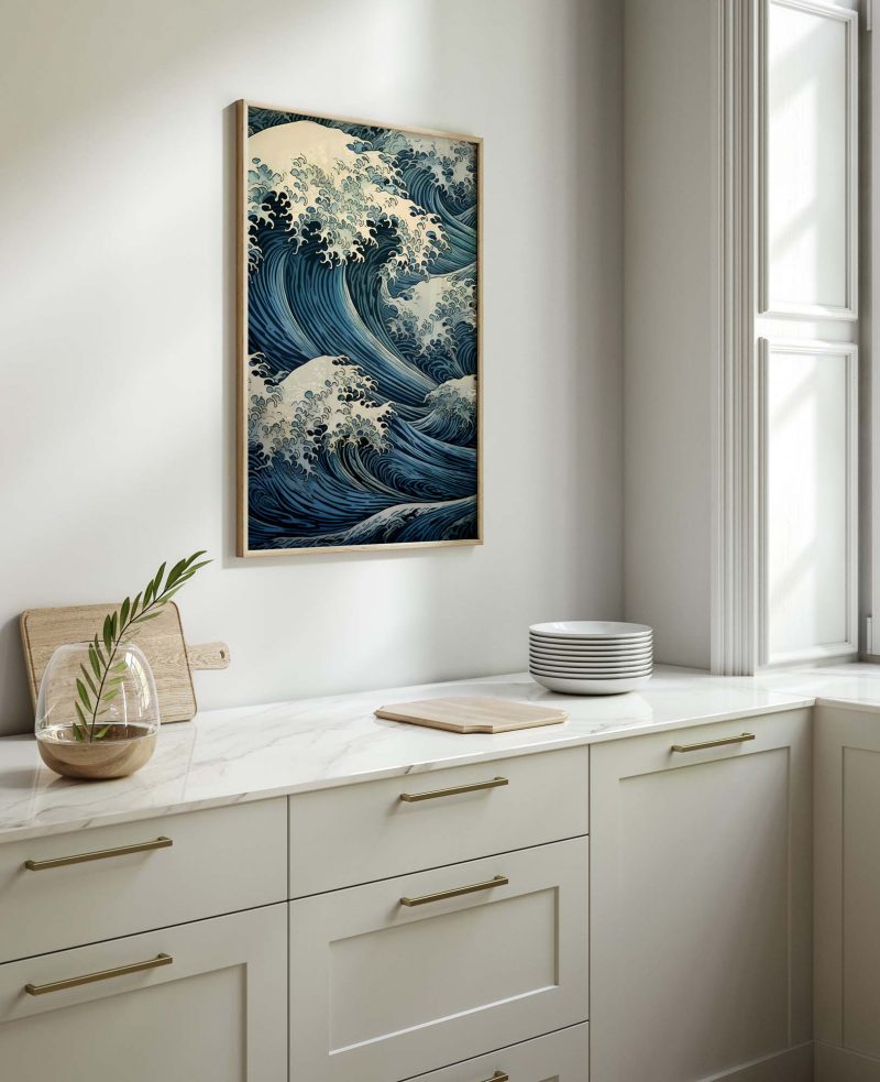 Japan Art The Great Wave off Kanagawa - Image 10