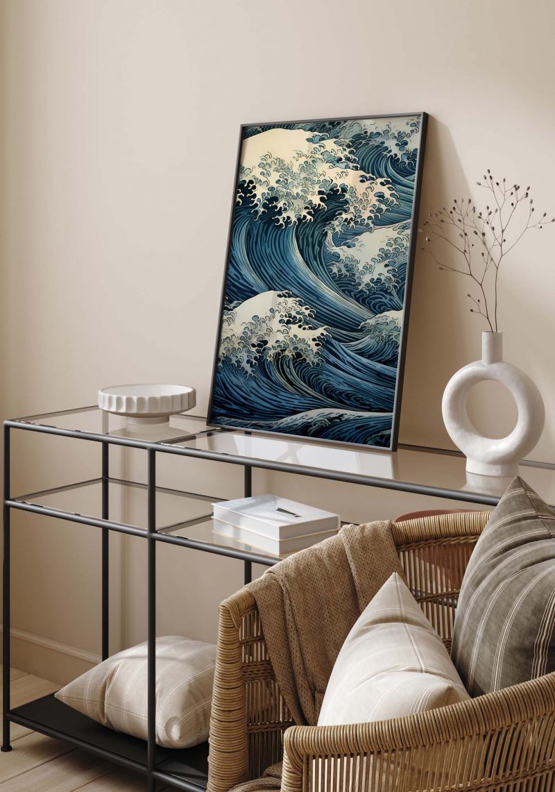 Japan Art The Great Wave off Kanagawa - Image 11