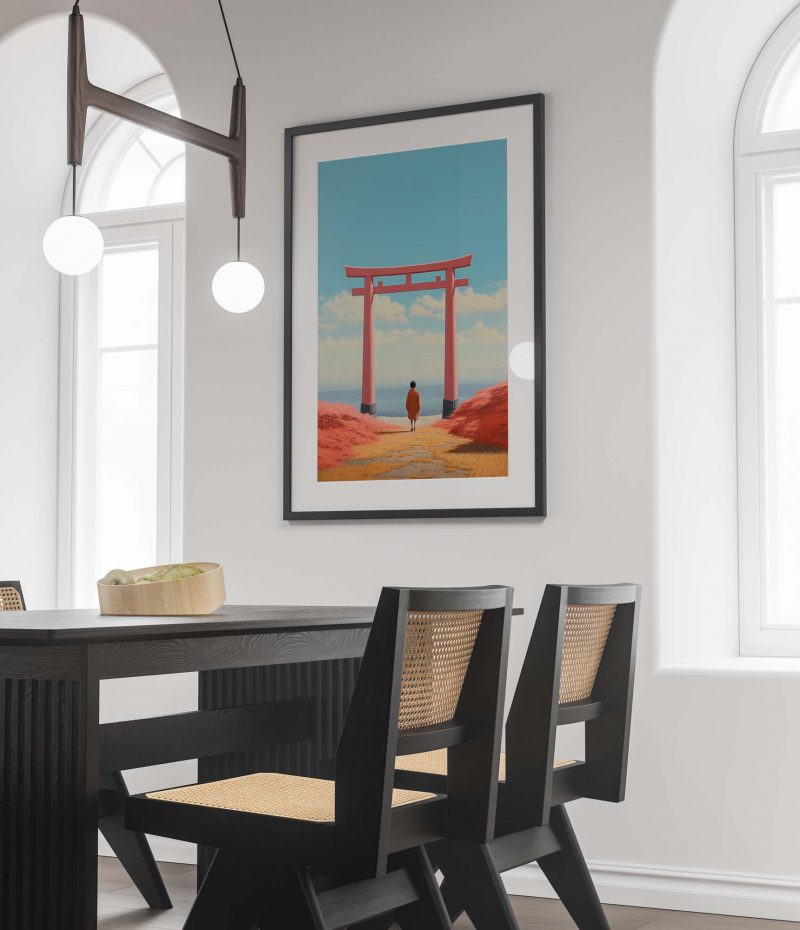To the Horizon | Torii Gate Poster - Image 3