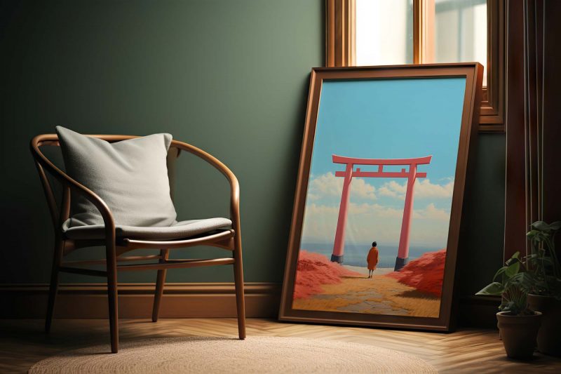 To the Horizon | Torii Gate Poster - Image 7