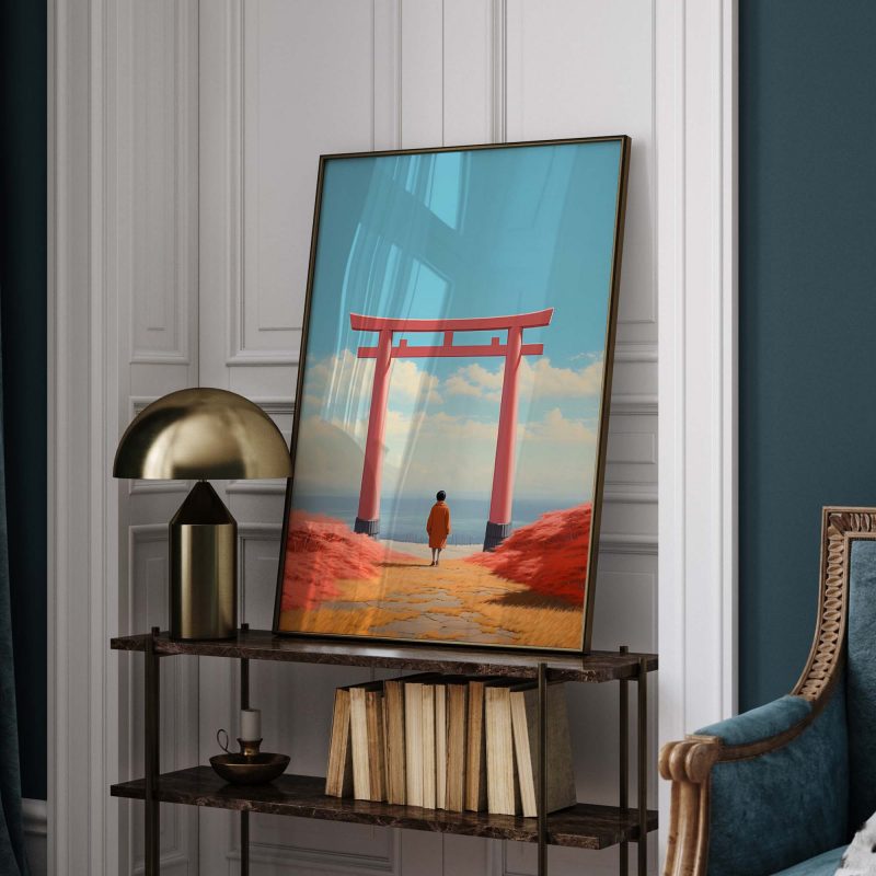 To the Horizon | Torii Gate Poster - Image 9