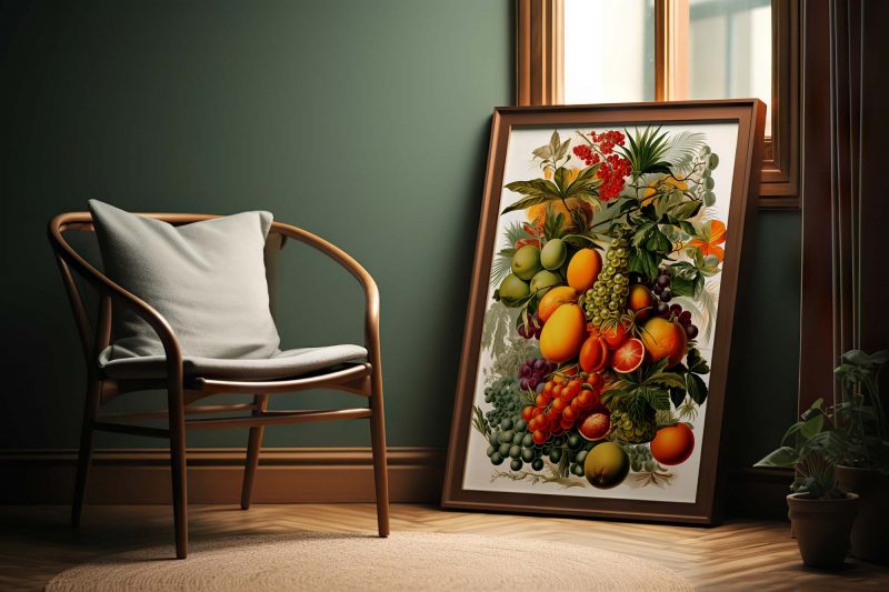 Tropical Fruits Poster | Ernst Haeckel style - Image 4