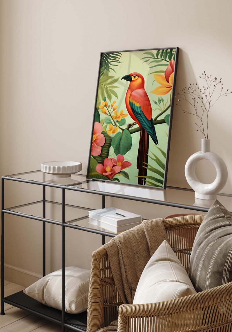 Tropical Parrot Paradise | Henri Rousseau style - Image 11