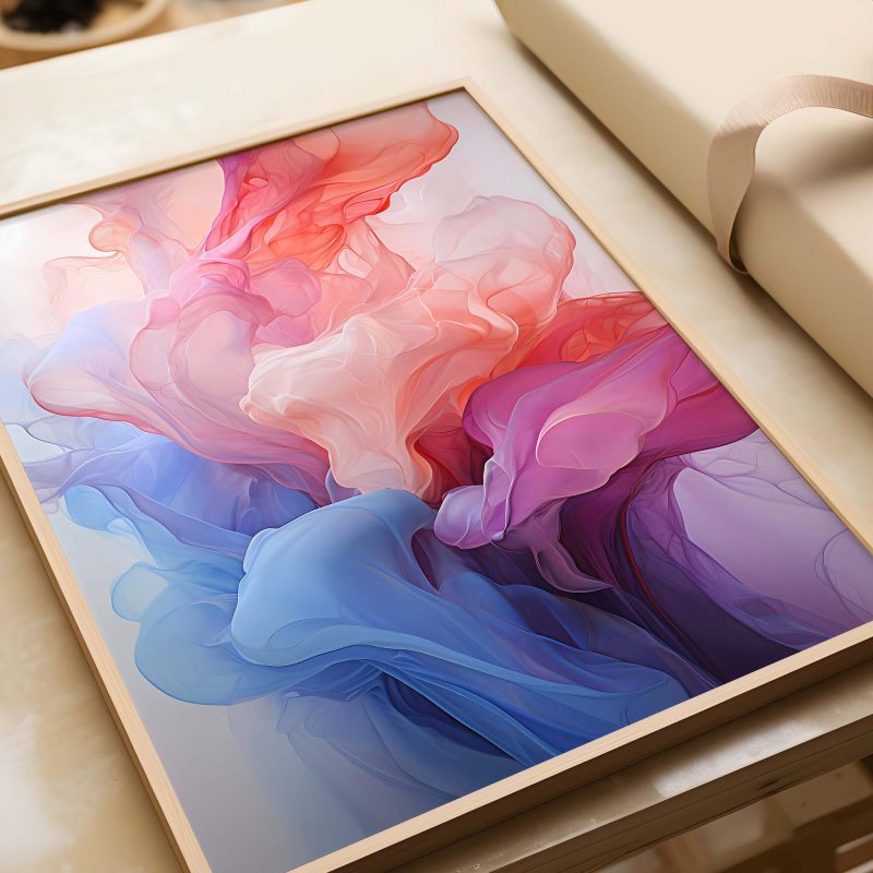 Delicate Hues - Abstract Art - Image 2