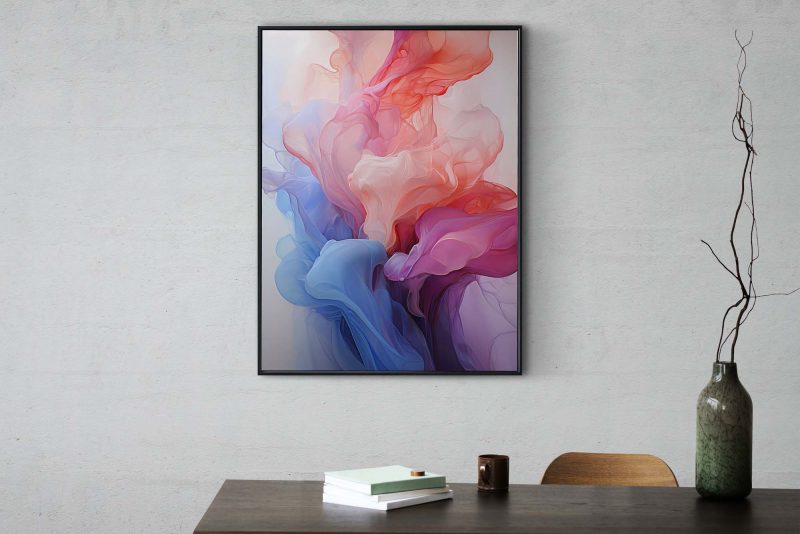 Delicate Hues - Abstract Art
